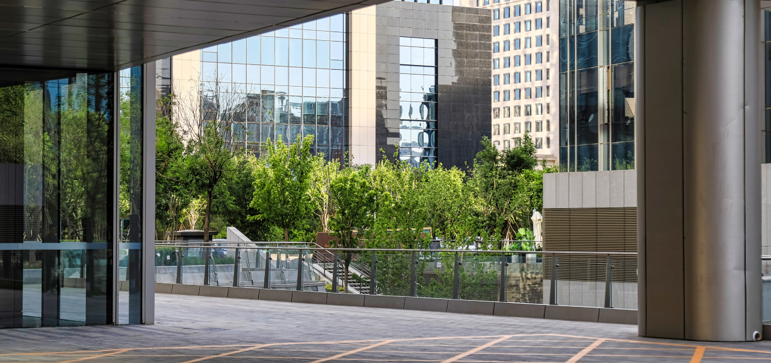 modern urban space