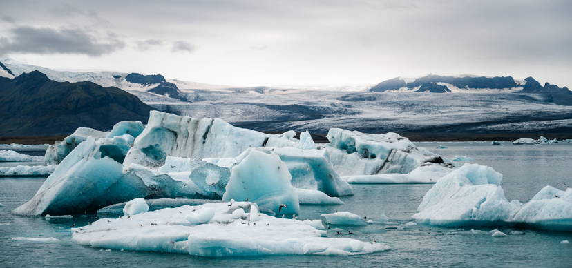 melting icebergs