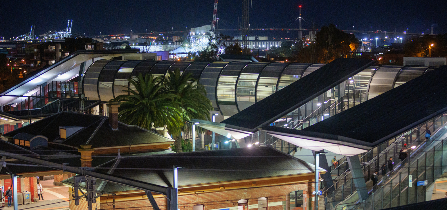 Footscray by night